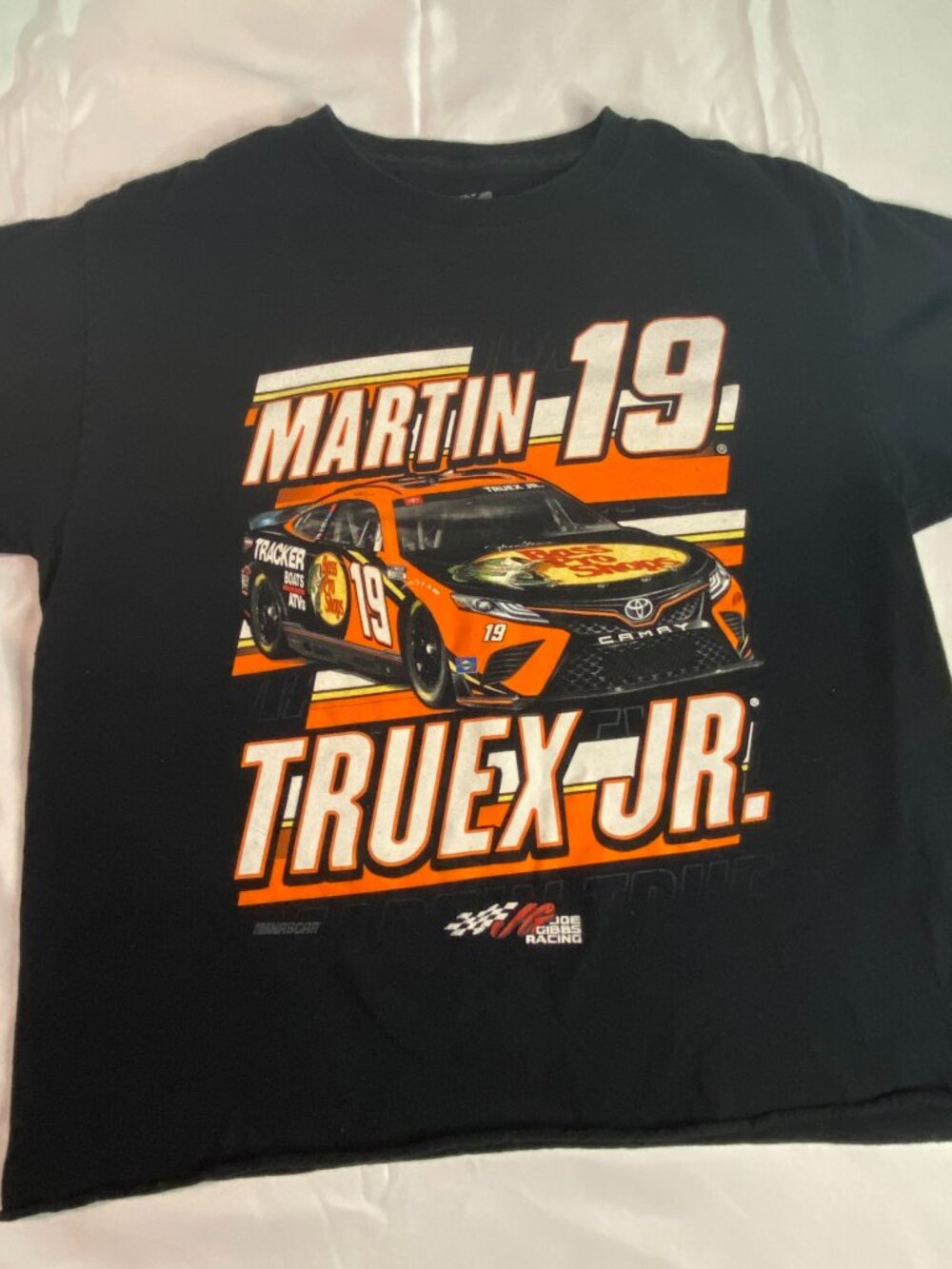 Martin Truex Jr #19 Bass Pro Shops NASCAR Joe Gibbs Racing Graphic T-Shirt
